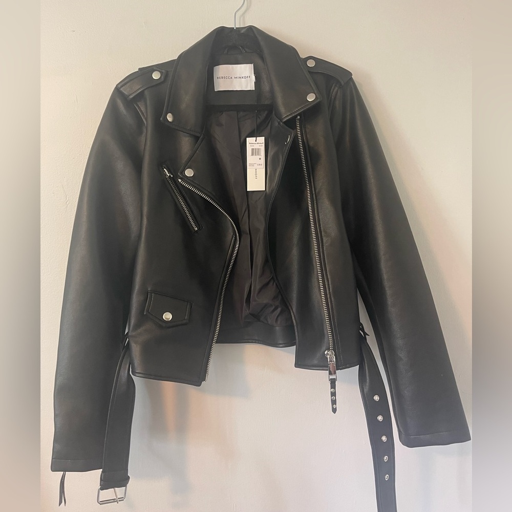 Rebecca Minkoff Vegan Leather Jacket